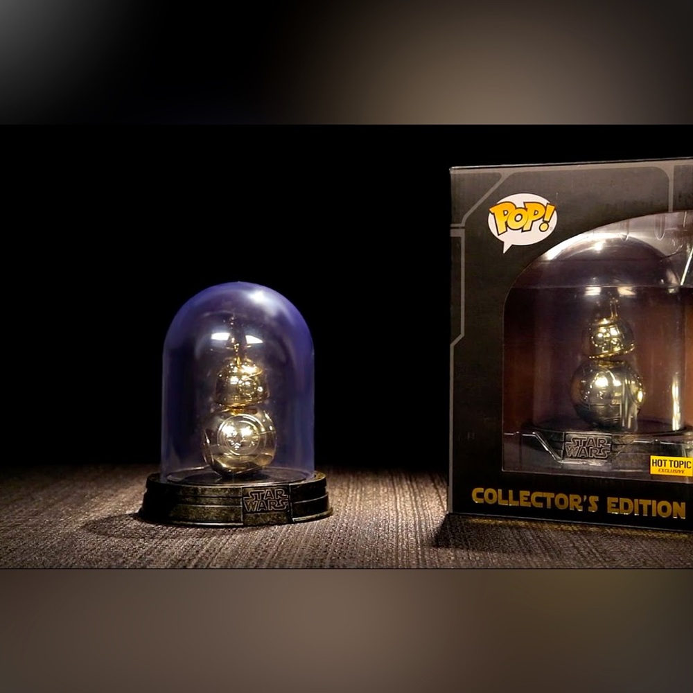 Funko POP! Star Wars BB-8 Gold Chrome Collector's Edition Hot Topic